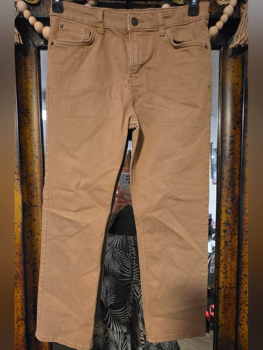 Cat & Jack Kids Straight-Leg Pants in Light Brown
